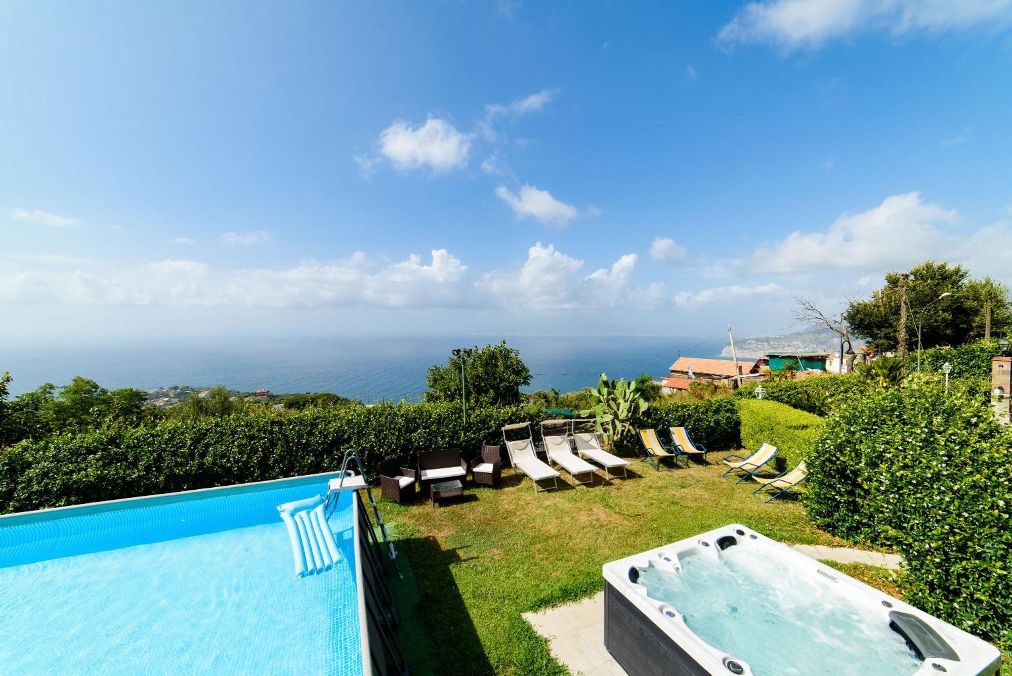 Estate4Home - Villa Luisa Play&Pool Sant'Agata sui due Golfi Bagian luar foto